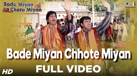 bade miyan chote miyan film song download